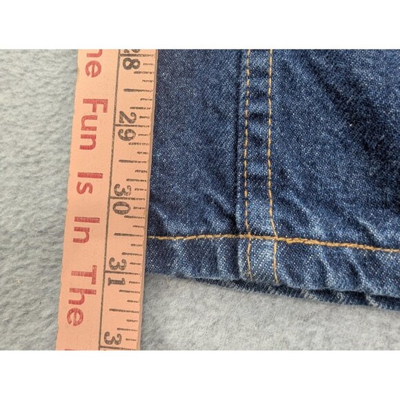 Vintage Tommy Hilfiger Jeans Womens 6 Blue High Rise Straight 100% Cotton 90s - Picture 8 of 14